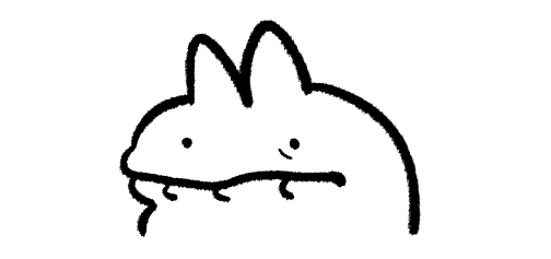 digital drawing of a simplified, stressed-looking cheet.